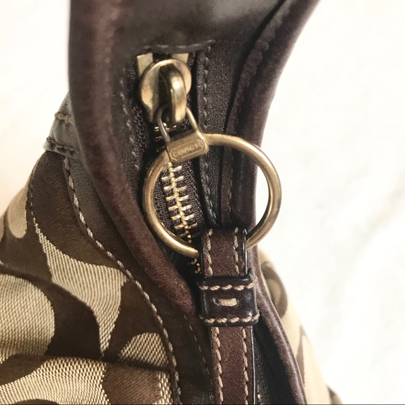 Coach Ergo Classic Signature Pleated Hobo Bag - Picture 13 of 16